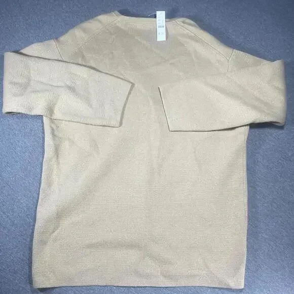 New JCREW Woman’s Size S V-neck Sweater Blazer in Beige BX466 LKH Color - Picture 8 of 8